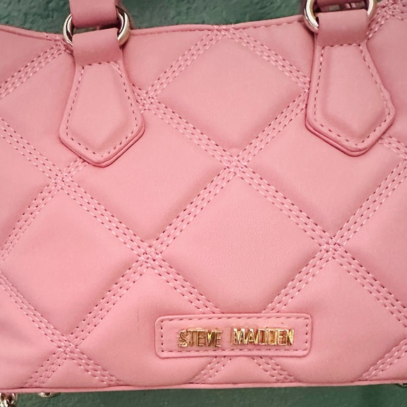 Steve Madden Pink quilted tote - Picture 2 of 11